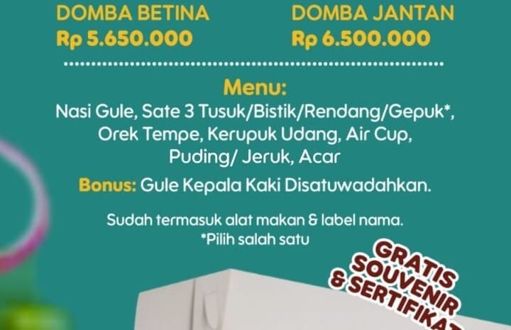  Harga Aqiqah Kabupaten Bandung Rekomendasi Terbaik Tahun Ini