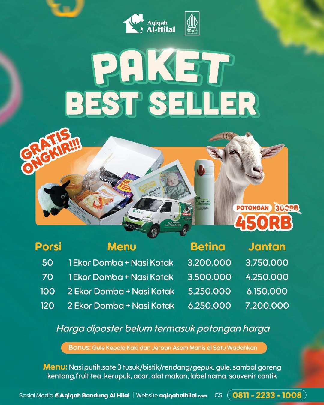 Aqiqah Bandung Cimahi: Pilihan Tepat dengan Harga Murah dan Layanan Lengkap