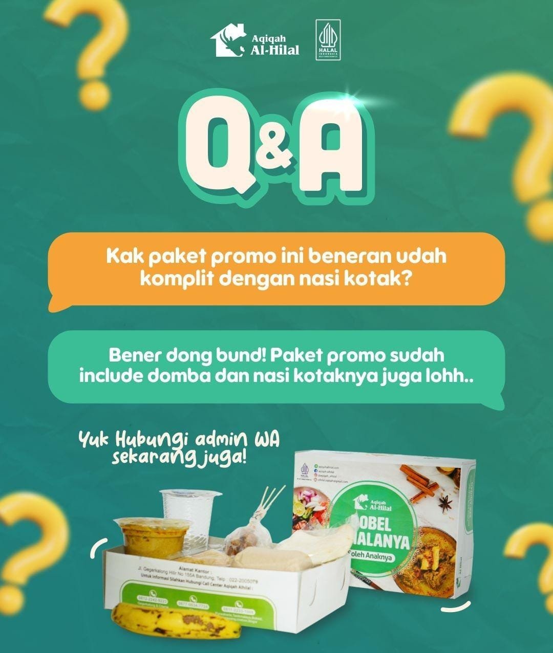 Jasa Aqiqah Bandung Terbaik Se-Bandung | Promo Spesial